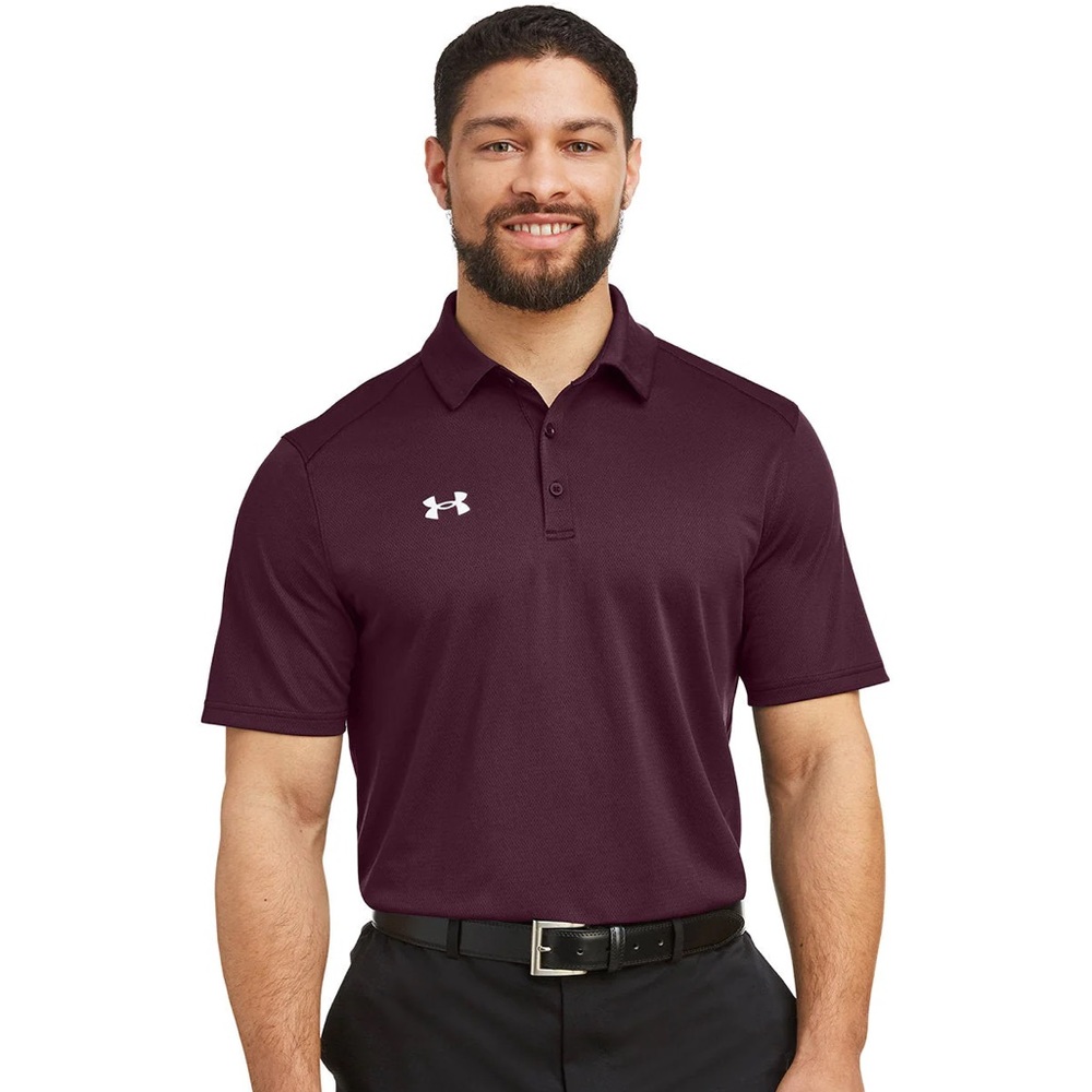 *NEW* Under Armour Mens Team Tech Polo